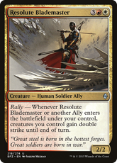 Espadachim-mestre Resoluto / Resolute Blademaster - Magic: The Gathering - MoxLand